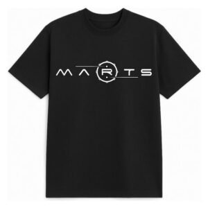 Camiseta Manga Sisa Negra/Blanca